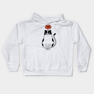 Cat no Kids Hoodie